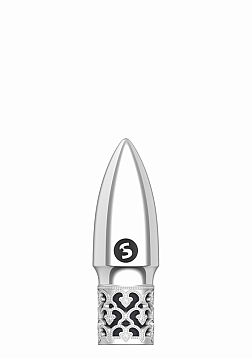 Glitter - Rechargeable ABS Bullet - Silver