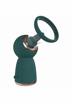 Bombeado - Mejorar - Automtico - 13 velocidades - Silicona - Bomba recargable para vulva y pec