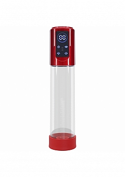 BOMBEDADO - MegaLift - Automático - Resistente al agua - 6 funciones - Rojo metalizado