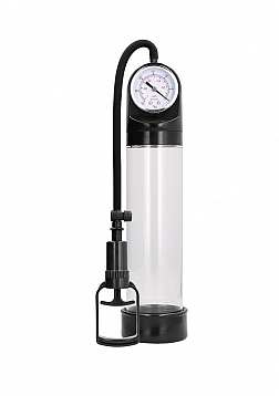Comfort Pump With Advanced PSI Gauge - Transparant