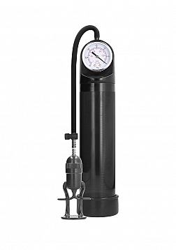 Deluxe  Pump With Advanced PSI Gauge - Black